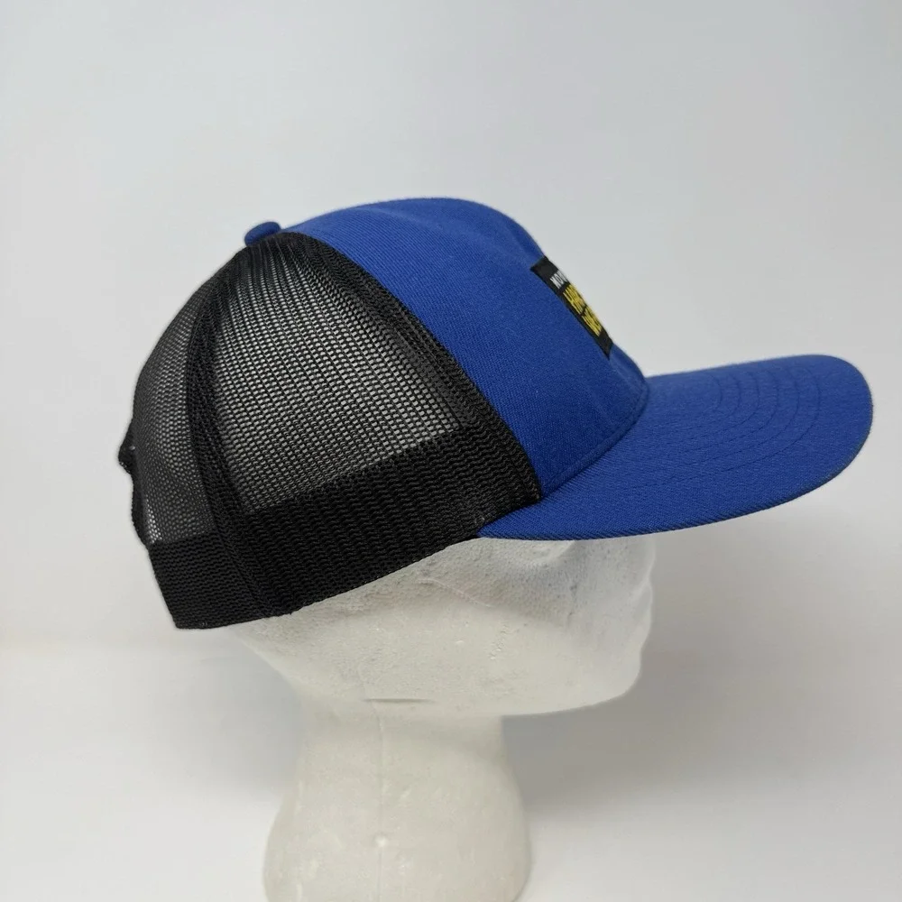 Mountain Hardwear Blue Yupoong Brand Trucker‎ Hat Cap Adjustable Mesh Snapback